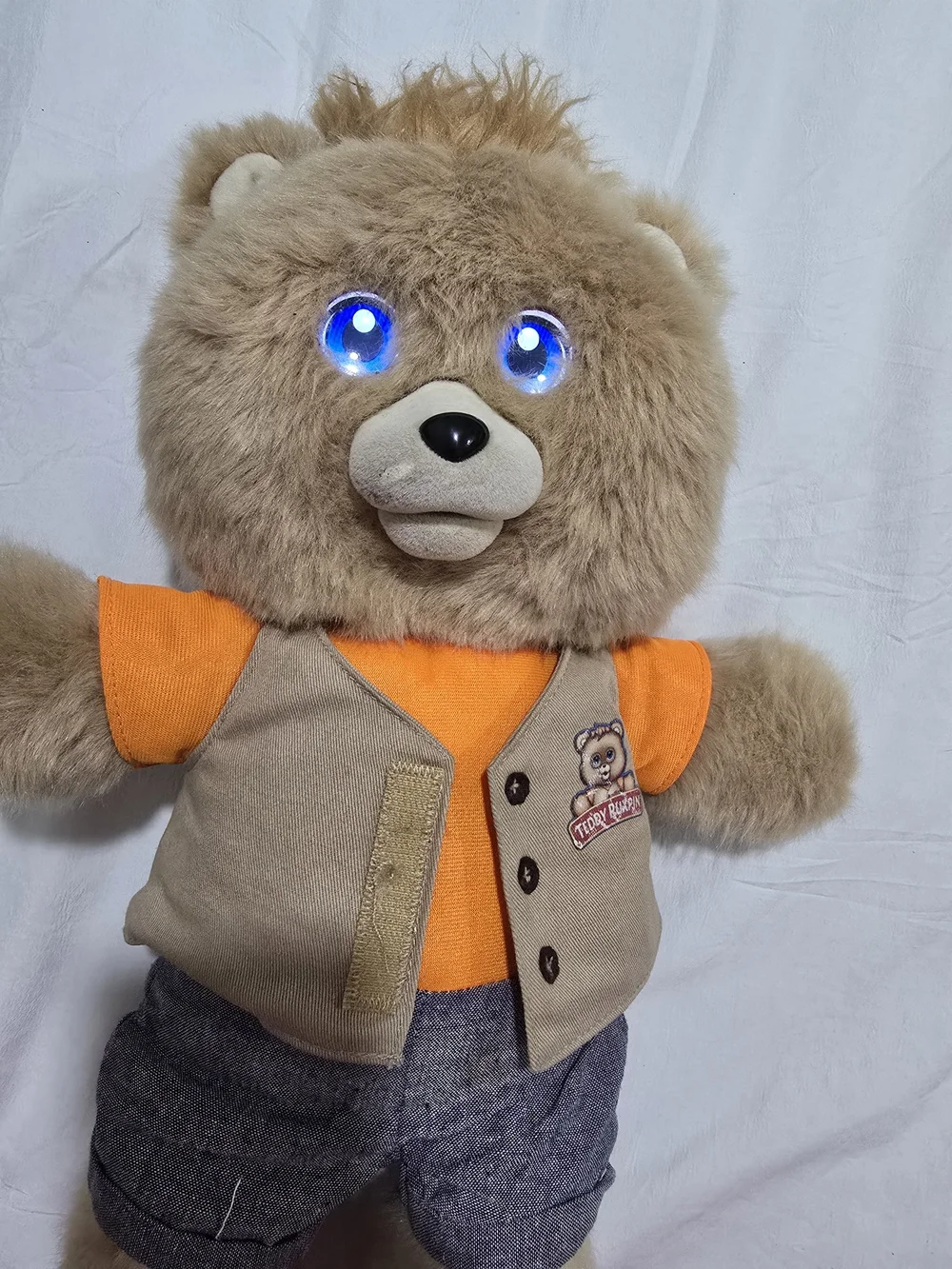 Teddy Ruxpin lights sound